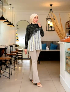 Jasa Sublim Jilbab Kotak & Gamis Aneka Motif Custom Bekasi