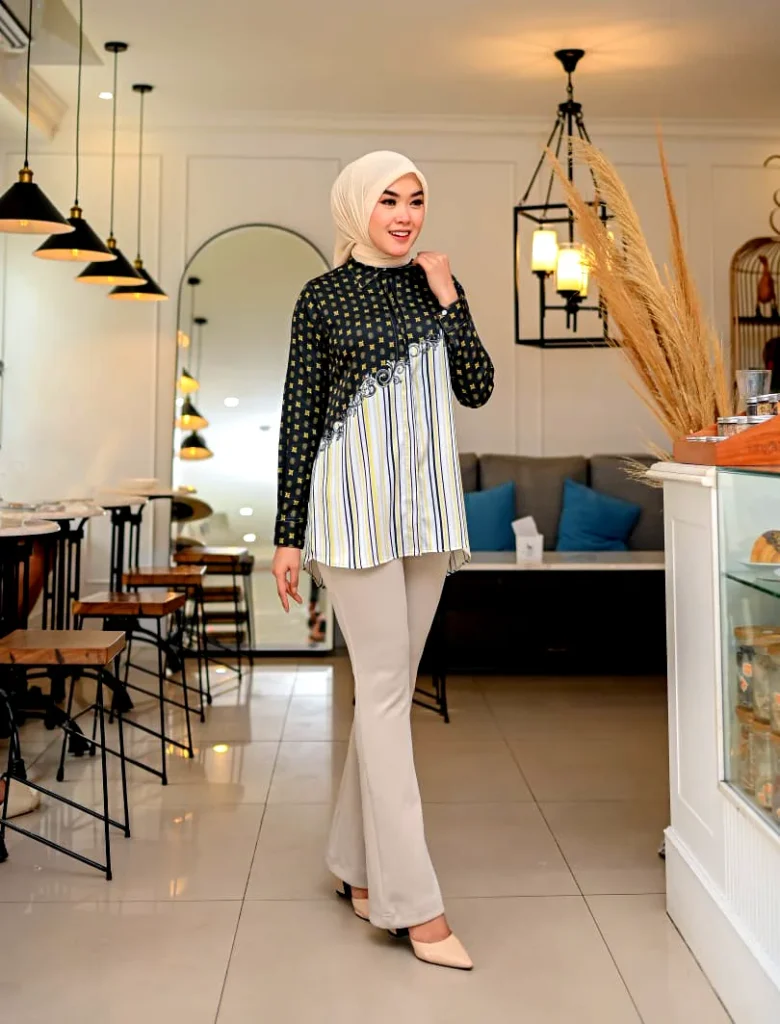 Jasa Sublim Jilbab Kotak & Gamis Aneka Motif Custom Bekasi