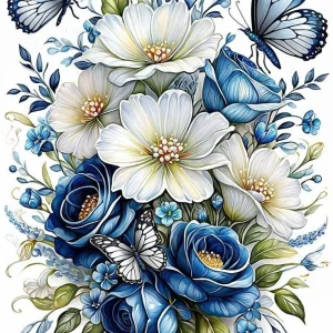 kukupu pastel biru